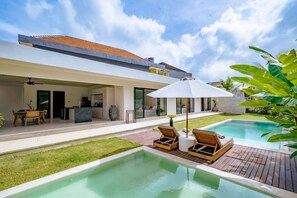 Pool - Airies Zen 3BR Luxury 10m Pool Villa - Uluwatu (South Kuta)