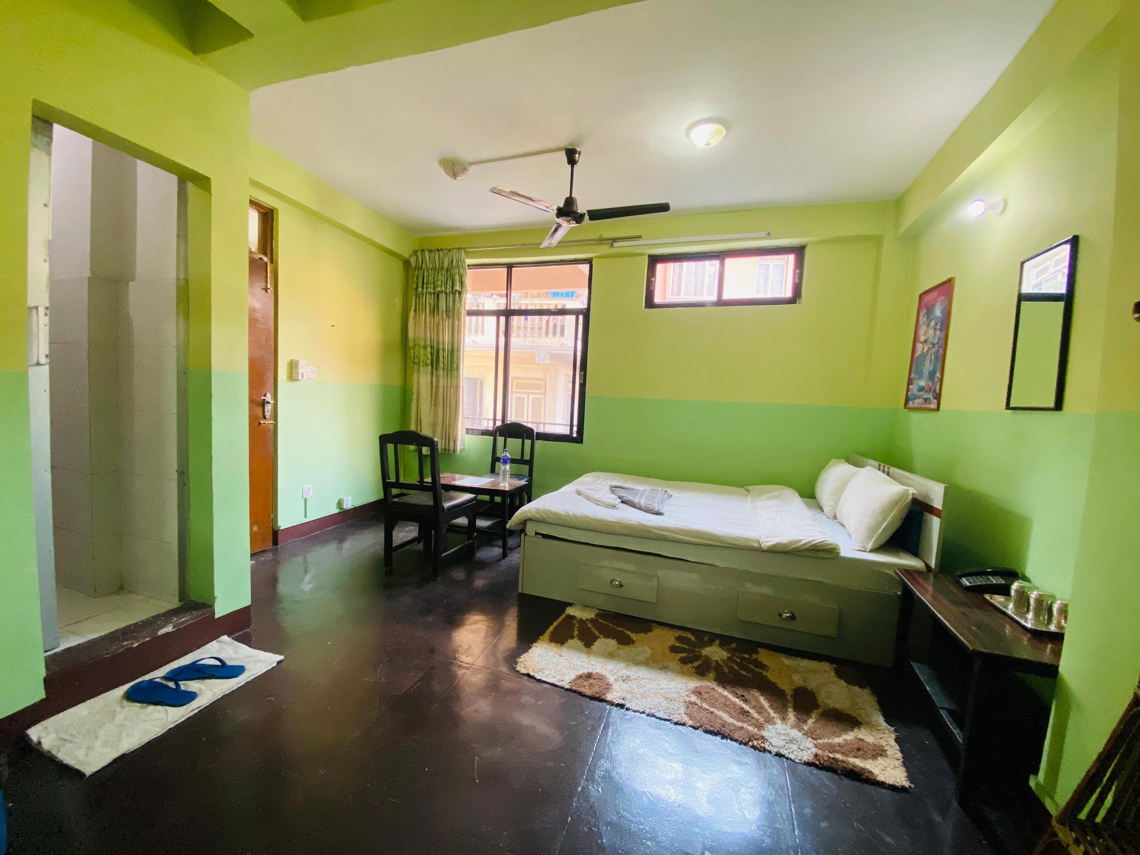 Free WiFi, bed sheets