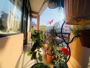 Terrace/patio - Three Peaks Inn (Kathmandu)
