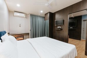 Superior-Doppelzimmer | Schreibtisch, laptopgeeigneter Arbeitsplatz, kostenloses WLAN