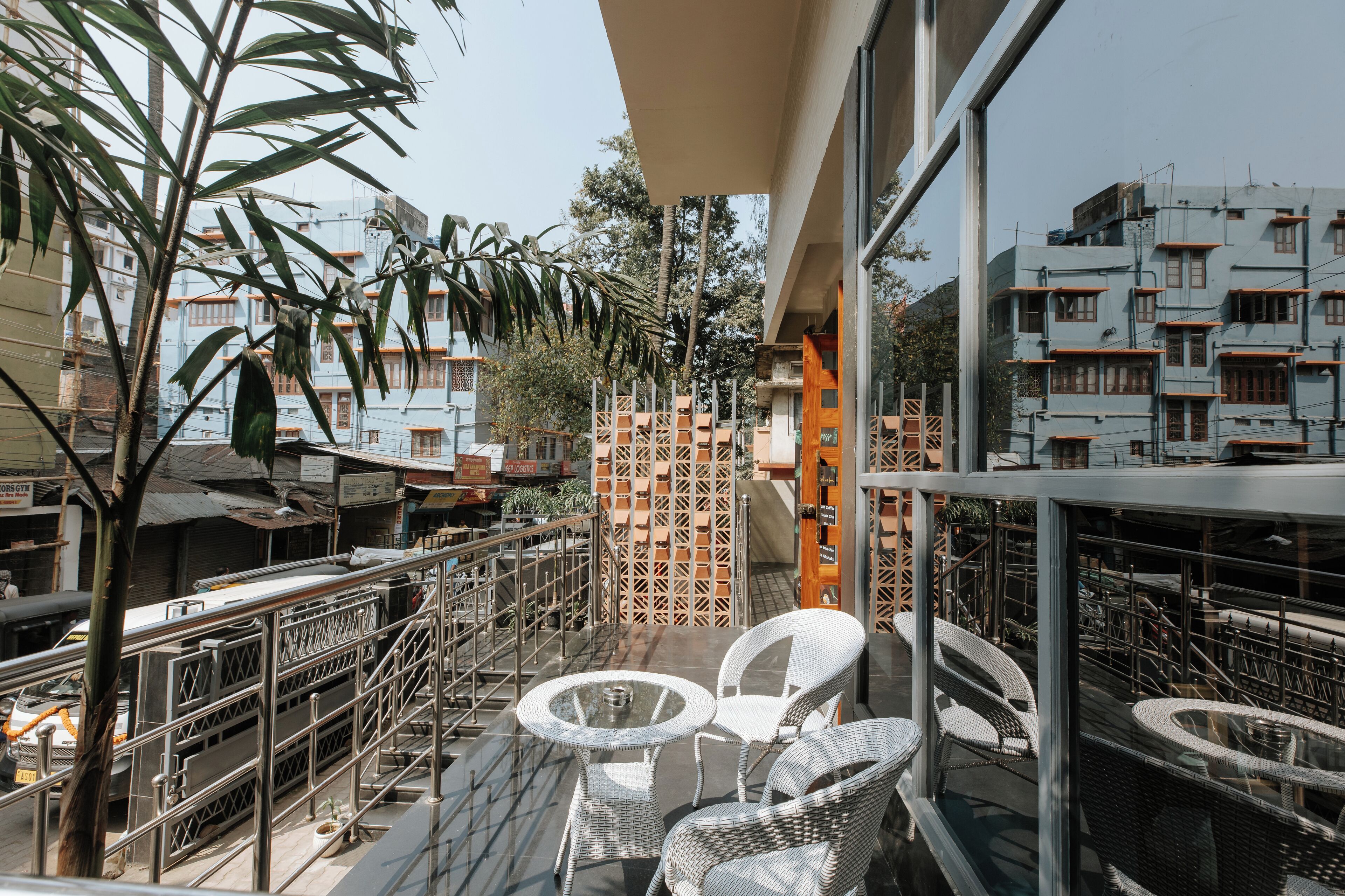 Fachada de la propiedad