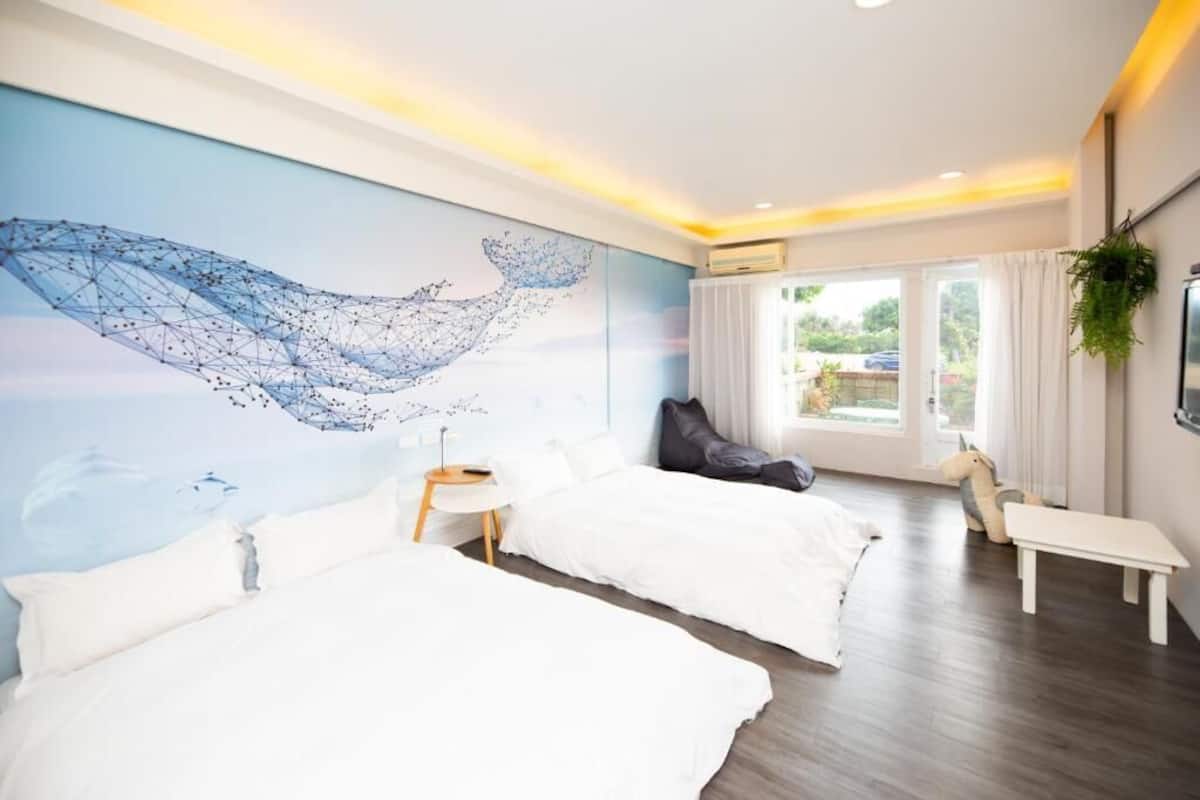 Comfort Quadruple Room, Garden View | Free WiFi