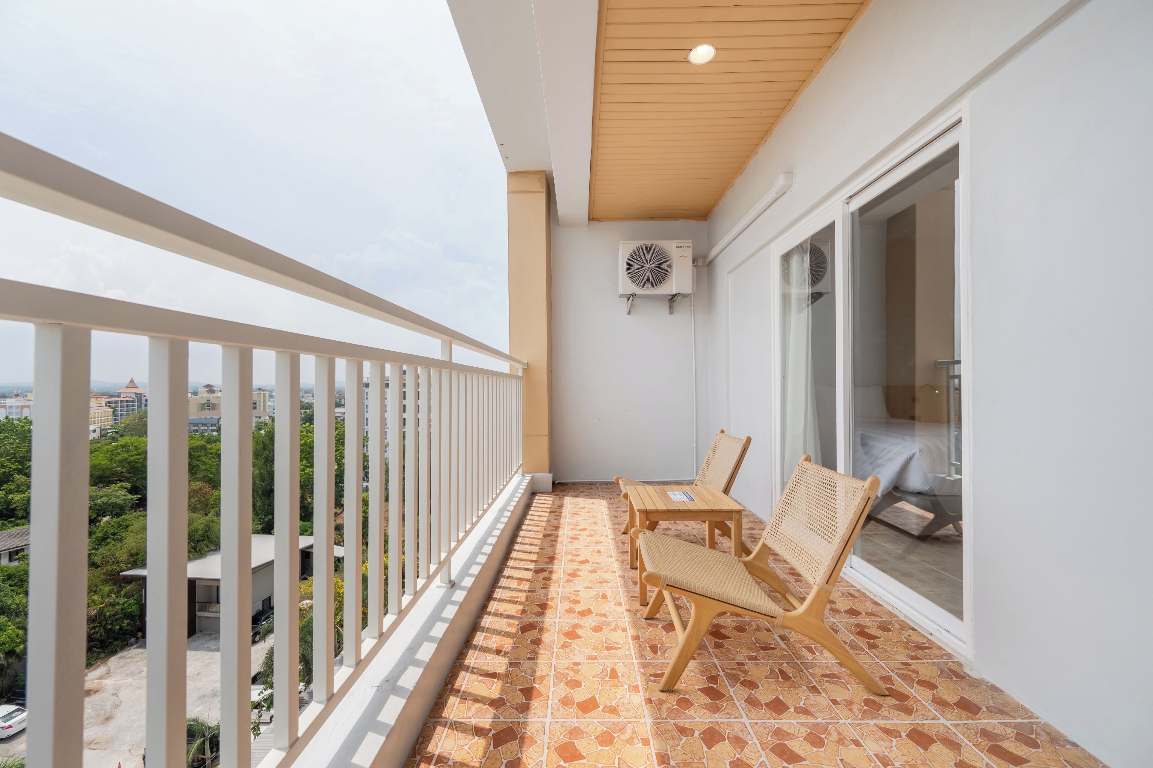 Tremannsrom – deluxe | Terrasse/patio