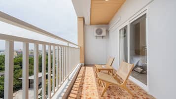 Deluxe-værelse til 3 personer | Terrasse/gårdhave