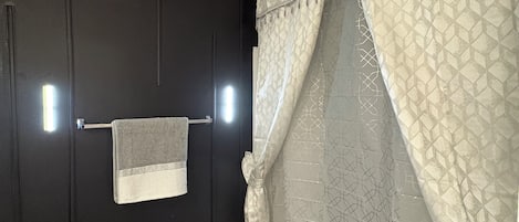 Towels, soap, toilet paper