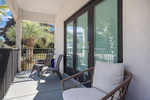 Terrace/patio - “Blue Heron” at Hidden Lakes Condos - 2 BR Condo Near Gulf Place | 2 Beds | 2 Baths (Santa Rosa Beach)