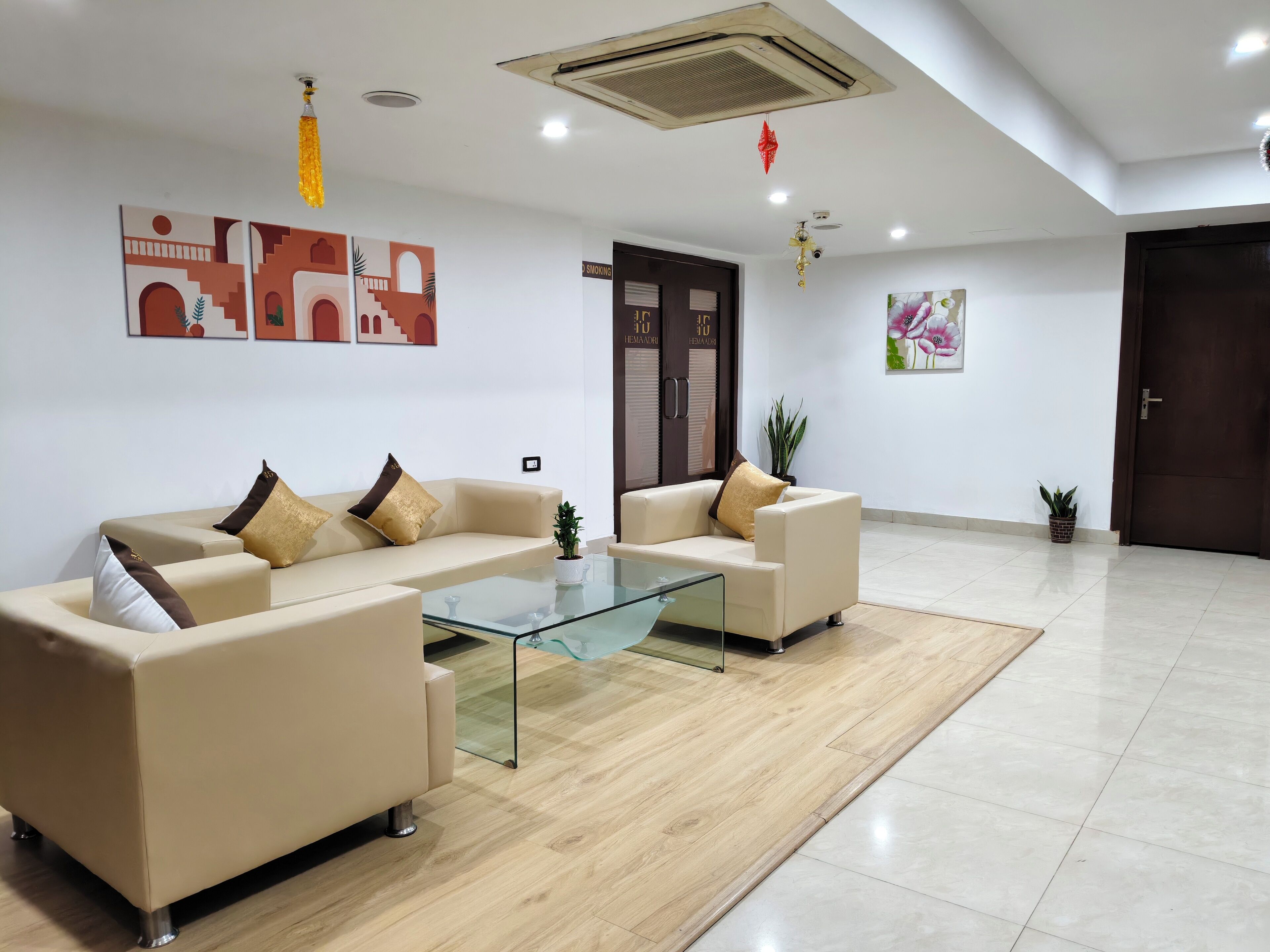 Lobby sitting area