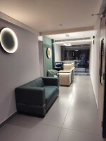 Sala de estar en el lobby