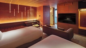 2 makuuhuonetta, työpöytä, silitysrauta/-lauta, ilmainen Wi-Fi