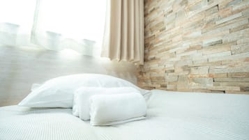 Desk, iron/ironing board, free WiFi, bed sheets