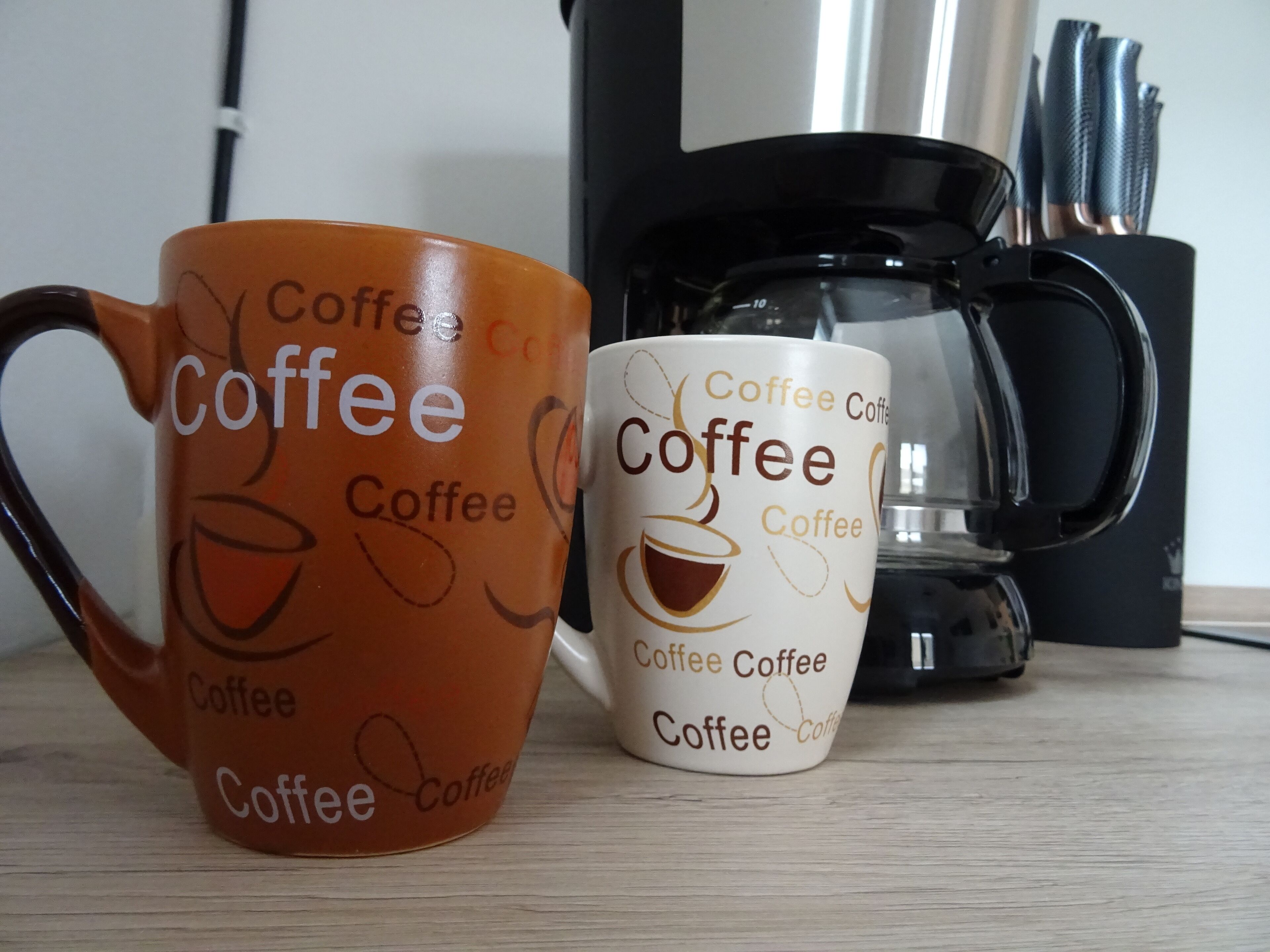 Kaffe og/eller kaffemaskine