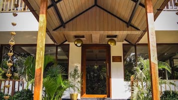 Front of property – evening/night