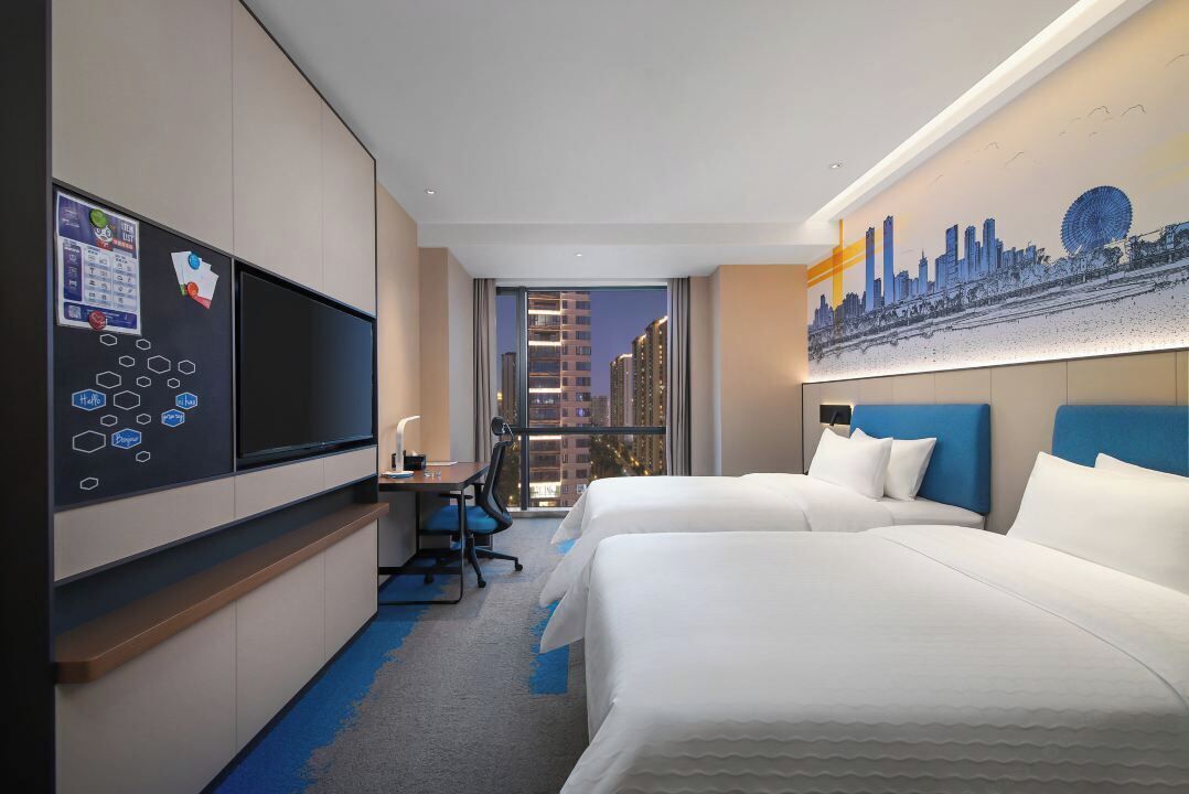 Habitación doble superior | Escritorio, espacio para trabajar con un portátil, cortinas opacas