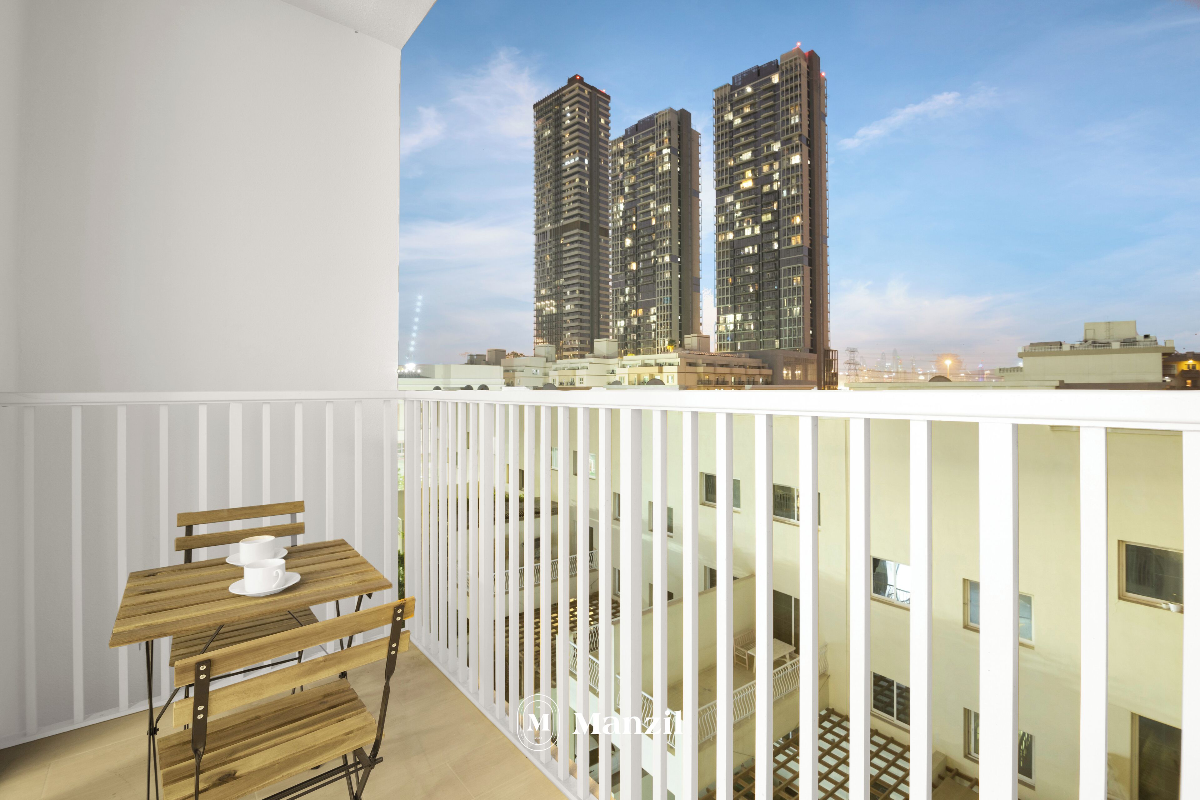 Luxe studio, uitzicht op de stad | Buiten dineren