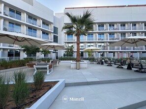 Terrace/patio - Manzil - Lux Studio close to Circle Mall (Dubai)