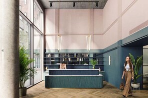 Lobby - Premium Students Studio Apartment Mid Level at Spitalfields, London (Greater London)