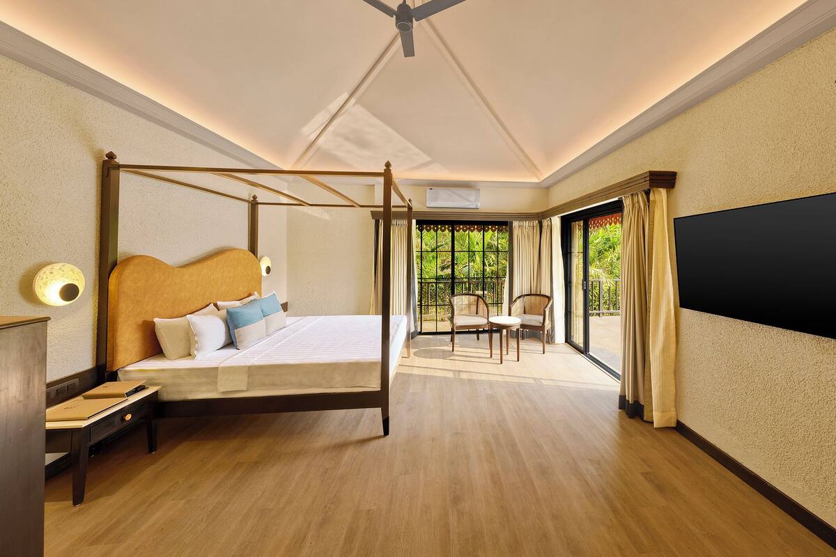 Cascade Private Pool Cottage | Skrivbord, gratis wi-fi och sängkläder