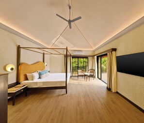 Cascade Private Pool Cottage | Escritorio, wifi gratis, ropa de cama