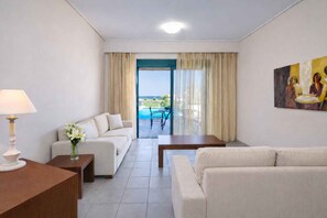 TV - Corali Villa I - Seaview, Pool & 450m to Beach (Chania)