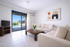 TV - Corali Villas Complex-Seaview,4 Pools,450 to Beach (Chania)