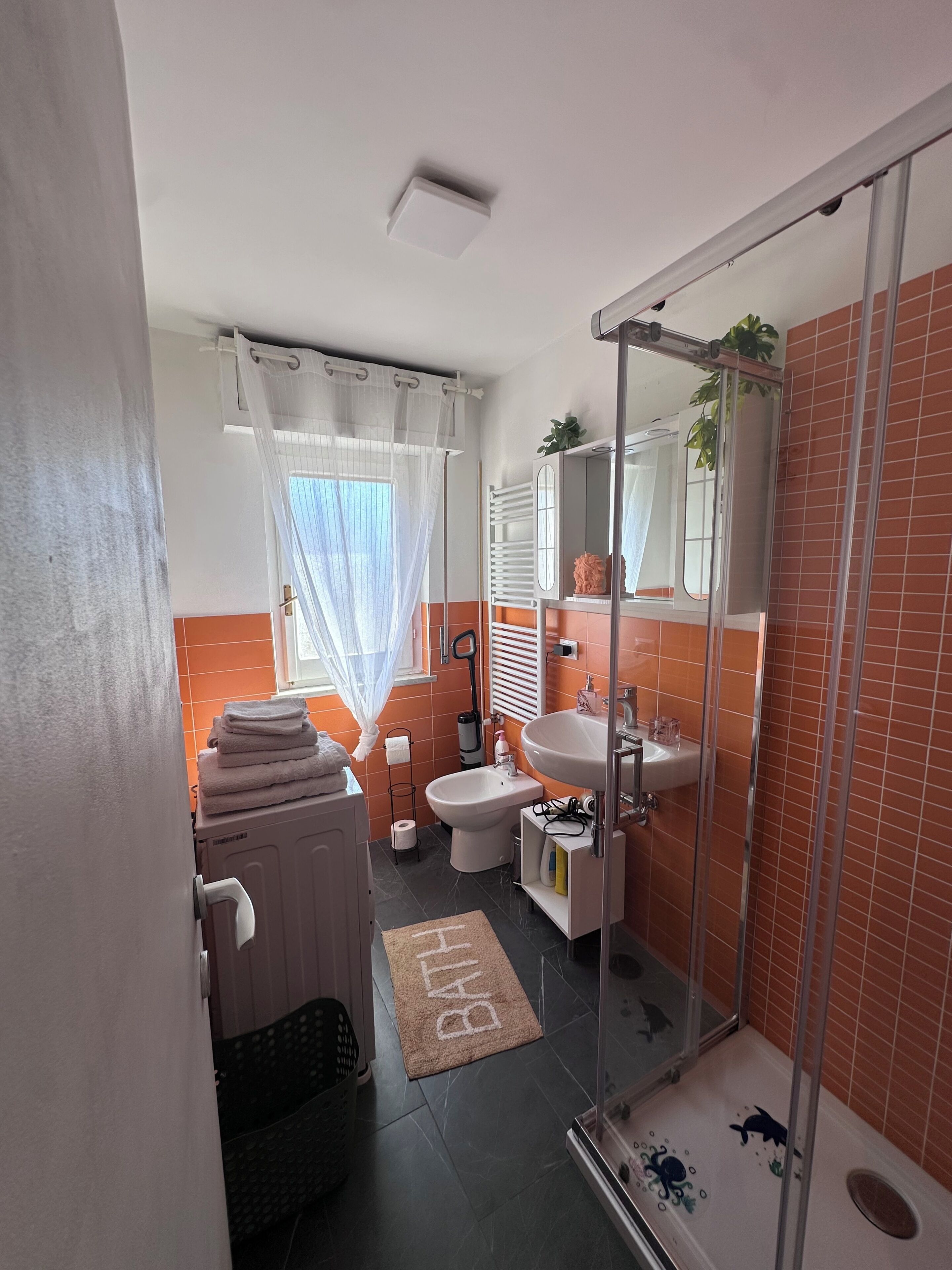 Doccia, asciugacapelli, bidet, asciugamani