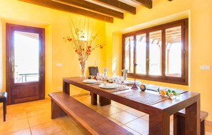 Dining - Awesome home in Arta with private swimming pool, can be inside or outside (Arta)