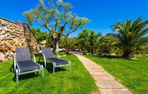 Terrace/patio - Gorgeous home in Arta with private swimming pool, can be inside or outside (Arta)