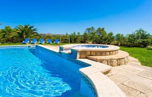 Pool - Gorgeous home in Arta with private swimming pool, can be inside or outside (Arta)