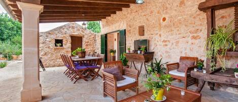 Restauration en plein air