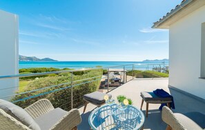 Terrace/patio - 3 bedroom beautiful home in Playa de Muro (Playa de Muro)