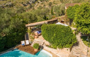 Pool - Amazing apartment in Arta with private swimming pool, can be inside or outside (Arta)
