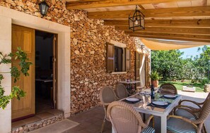 Outdoor dining - 4 bedroom cozy home in Son Servera (Son Servera)