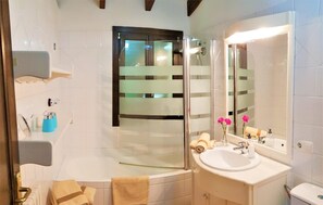 Een douche, een haardroger