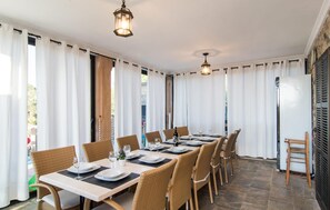 Dining - Awesome home in Muro with private swimming pool, can be inside or outside (Can Picafort)
