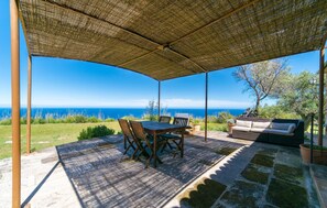 Outdoor dining - Nice home in Deia with private swimming pool, can be inside or outside (Deia)