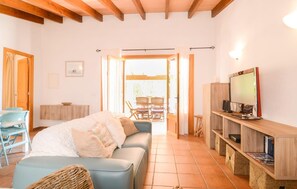 TV - Stunning home in Port Verd with private swimming pool, can be inside or outside (Port Verd)