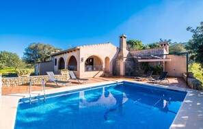 Pool - Nice home in Sant Llorenc with private swimming pool, can be inside or outside (Sant Llorenc)