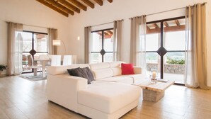 Living area - Amazing home in Arta with private swimming pool, can be inside or outside (Arta)