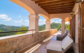 Terrace/patio - Stunning home in Son Macia with sauna (Son Macia)