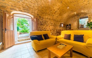 TV, DVD player - Pet friendly home in Arta with private swimming pool, can be inside or outside (Arta)