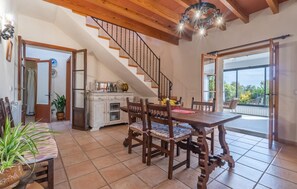 Dining - Nice home in Inca with private swimming pool, can be inside or outside (Inca)