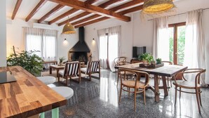 Dining - Gorgeous home in Sencelles with private swimming pool, can be inside or outside (Sencelles)