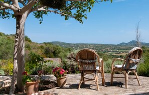 Terrace/patio - Amazing home in Manacor with private swimming pool, can be inside or outside (Manacor)