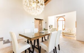 Dining - Nice home in Sant Llorenc with private swimming pool, can be inside or outside (Sant Llorenc)