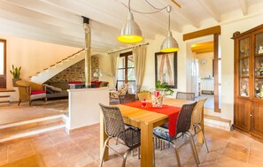 Dining - Awesome home in Arta with private swimming pool, can be inside or outside (Arta)