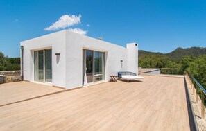 Terrace/patio - Lovely home in Port Verd with private swimming pool, can be inside or outside (Port Verd)