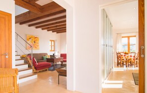 TV, fireplace - Lovely home in Arta with private swimming pool, can be inside or outside (Arta)