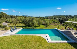 Pool - Luxurious home in Arta with private swimming pool, can be inside or outside (Arta)