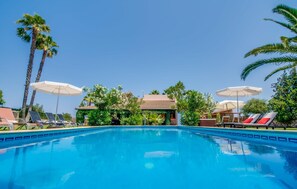 Pool - Pet friendly home in Can Picafort (Can Picafort)