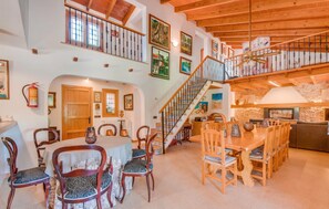 Dining - Pet friendly home in Can Picafort (Can Picafort)